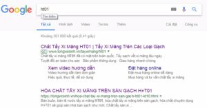 Tìm kiếm thông tin sản phẩm đơn giản trên google