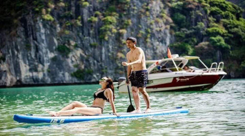 Chèo Kayak đảo Khỉ Cát Bà